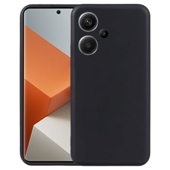 Противоударный силиконовый чехол для Xiaomi Redmi Note 13 Pro+ TPU - черный