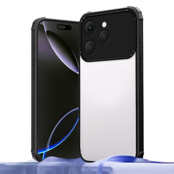 Чехол Four Corners Shield Shockproof TPU Hybrid PC на Tecno Spark 40 4G — чёрный