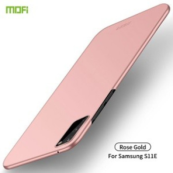 Ультратонкий чехол MOFI Frosted Samsung Galaxy S20 - розовое золото