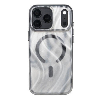 Магнітний гібридний чохол Mutural Glow Desert на iPhone 18 Pro Max — чорний