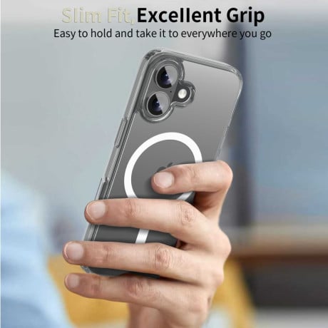 Чехол Tech-Protect FlexAir Hybrid с MagSafe на iPhone 17 - Clear