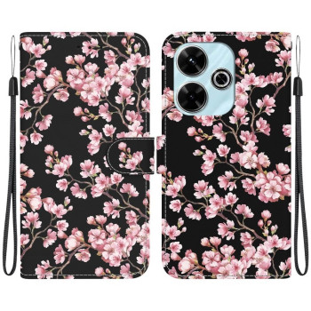 Чехол-книжка Colored Drawing Series на Xiaomi Redmi 13 4G - разноцветный