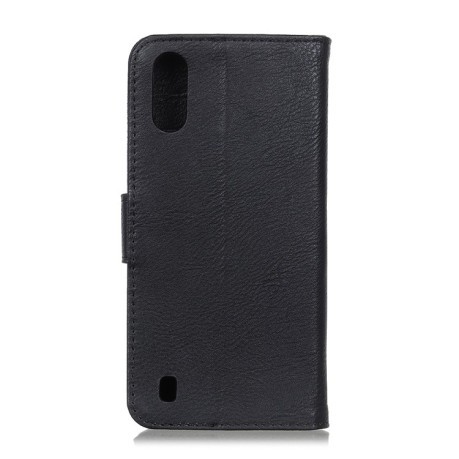 Чохол-книжка KHAZNEH Cowhide Texture Samsung Galaxy M01 - чорний