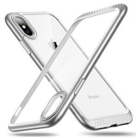 Чехол ESR Bumper Hoop Lite Series на iPhone XS Max- серебристый