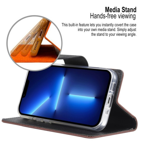 Чохол-книга Mercury Goospery Magnetic для iPhone 14 Plus - зелений