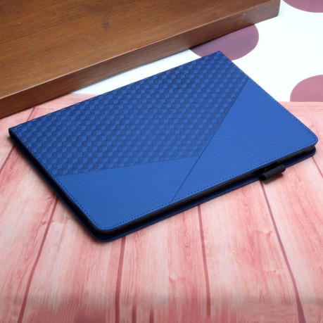 Чехол-книжка Rhombus Skin Feel для iPad 10.2 2021/2020/2019 / Pro 10.5 2019/2017 - темно-синий