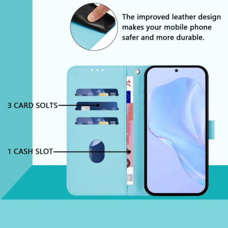 Чохол-книжка Skin Feel Solid Color Leather Xiaomi Poco M7 Pro 5G - синій