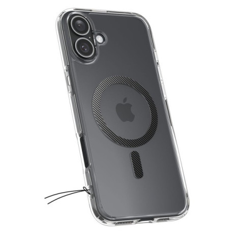 Оригінальний чохол Spigen Ultra Hybrid (Magsafe) на iPhone 16 - Dark Gray