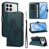 Чохол-книжка Dandelion Embossed Pattern Flip Leather для Xiaomi Redmi K90/Poco F8 Pro — синій