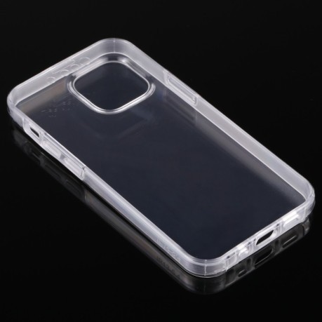 Двусторонний чехол Double-sided для iPhone 13 mini - прозрачный