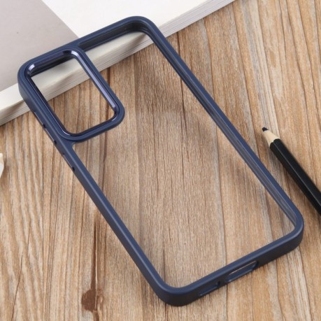 Протиударний чохол Clear Acrylic для Samsung Galaxy S23 Ultra 5G - темно-синій