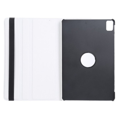 Чехол-книжка 360 Degree Rotation Litchi для iPad Pro 11 2024 - белый