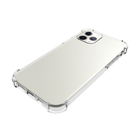 Ударозащитный силиконовый чехол Thick для iPhone 12/12 Pro  - прозрачный