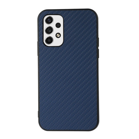 Противоударный чехол Carbon Fiber Skin для Samsung Galaxy A53 5G - синий
