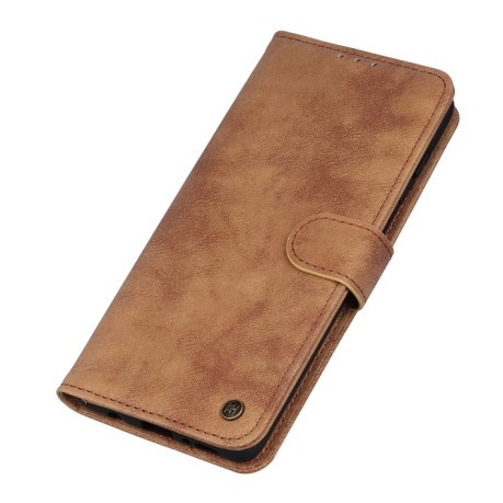 Чохол-книжка Antelope Texture для Samsung Galaxy M53 5G - коричневий