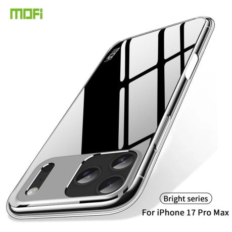 Силиконовый ультратонкий чехол MOFI Ming Series на iPhone 17 Pro Max - прозрачный