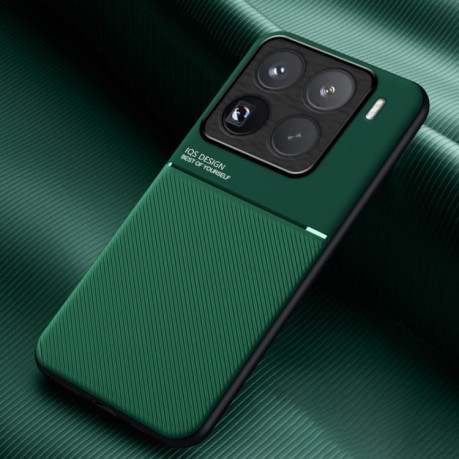 Протиударний чохол Tilt Strip Grain на Xiaomi 15 Pro - зелений