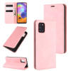 Чохол-книга Retro Skin Feel Business Magnetic Samsung Galaxy A31 - рожевий