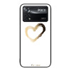 Чехол Colorful Painted Glass Xiaomi Poco X4 Pro 5G - Golden Love
