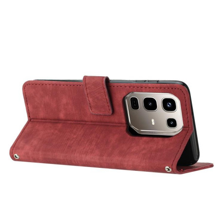 Чохол-книжка Skin Feel Stripe Pattern для Infinix Note 50 4G / 50 Pro 4G - червоний