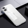 Чехол SULADA Shine Through Series Plating TPU на iPhone 16 Plus - серебристый