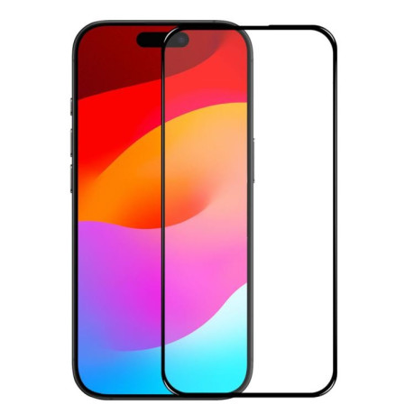 Защитное стекло NORTHJO A++ Screen Protector Full Glue Silk Printing на iPhone 17 Pro Max - чернное