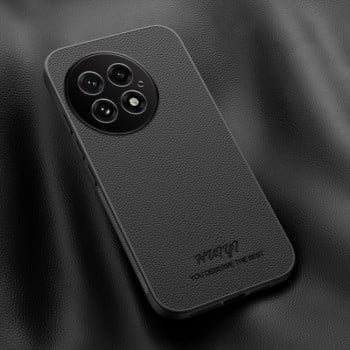 Чехол HUIYI Leather Magnetic для OnePlus 13 - черный