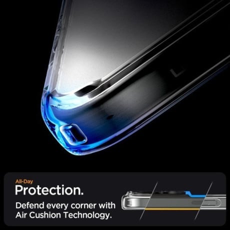 Оригинальный чехол Spigen Ultra Hybrid Mag для iPhone 16 Pro Max - Transparent