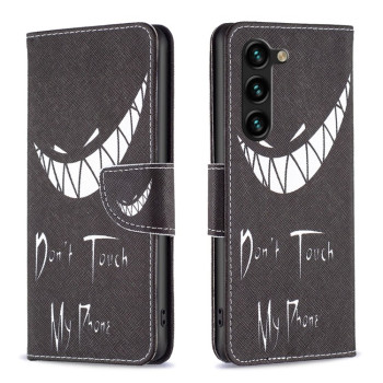 Чохол-книжка Colored Drawing Pattern для Samsung Galaxy S24+ 5G - Smirk