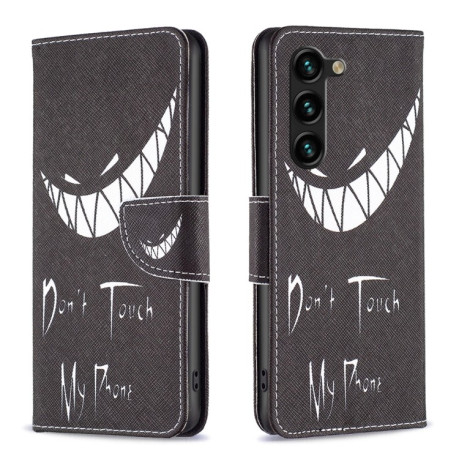 Чехол-книжка Colored Drawing Pattern для Samsung Galaxy S25+ 5G - Smirk