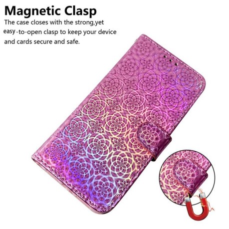 Чехол-книжка Solid Color Colorful на OPPO Reno13 Global - розовый