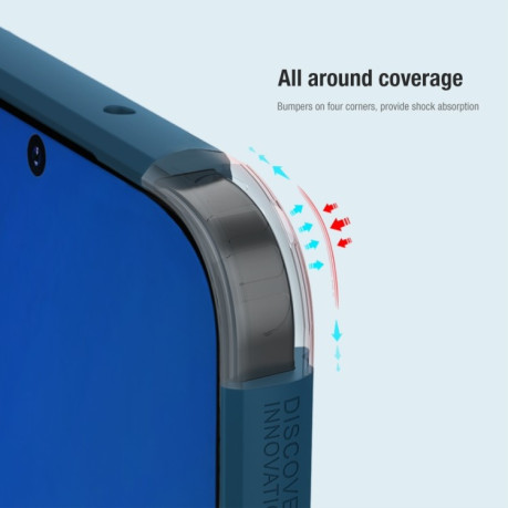 Противоударный чехол NILLKIN Super Frosted для Samsung Galaxy S22 5G - красный
