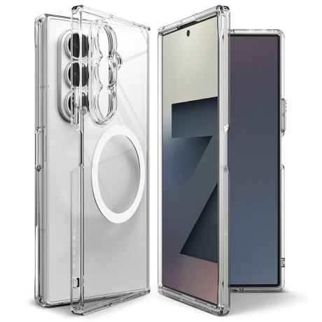 Оригінальний чохол Ringke Fusion Magnetic з MagSafe на Samsung Galaxy Fold 7 - Clear