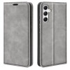 Чохол-книжка Retro Skin Feel Business Magnetic для Samsung Galaxy A35 - сірий