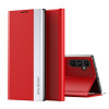 Чехол-книжка Electroplated Ultra-Thin для Samsung Galaxy A14 5G - красный