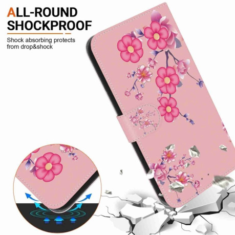 Чохол-книжка Colored Drawing Series Samsung Galaxy A05 - Blossoms
