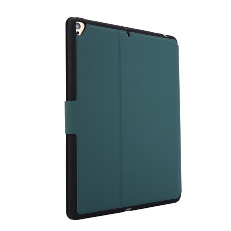 Чехол-книжка Electric Pressed Texture для iPad 10.2/ Air 2019 / Pro 10.5 - зеленый