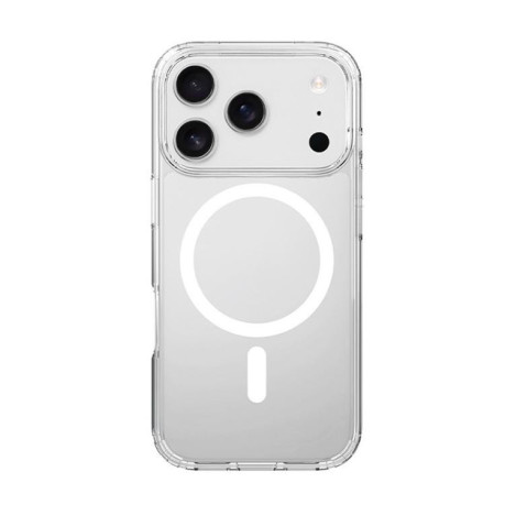 Чехол Kalebol Clear MagSafe PC Hybrid TPU Shockproof для iPhone 17 Pro Max - прозрачный