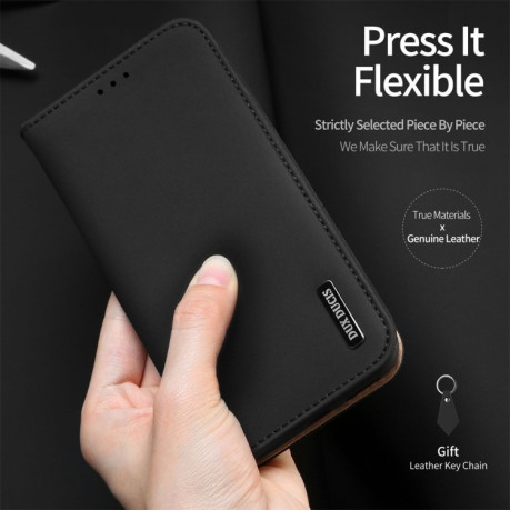 Кожаный чехол DUX DUCIS WISH Series на Samsung Galaxy Note 10-черный