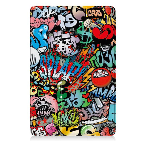 Чехол-книжка 360 Rotation Stand Smart Leather для Xiaomi Redmi Pad 2 - Graffiti