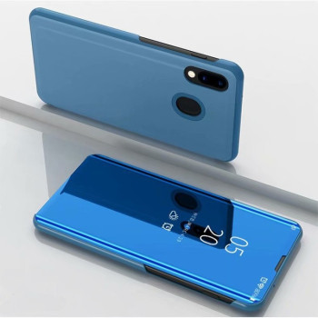 Чехол книжка Clear View на Samsung Galaxy A31 - синий