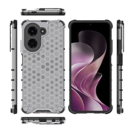 Протиударний чохол Honeycomb на Xiaomi Redmi A5 4G 171.7mm / Poco C71 - білий