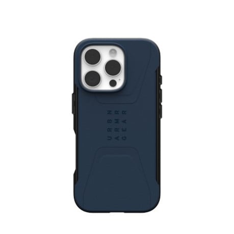 Оригинальный чехол UAG Civilian Magsafe для iPhone 16 Pro - Blue