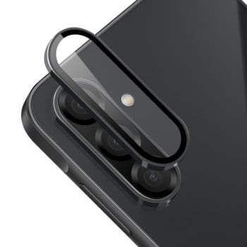 Захисне скло на камеру ENKAY 9H Aluminium  для Samsung Galaxy A26 - чорне