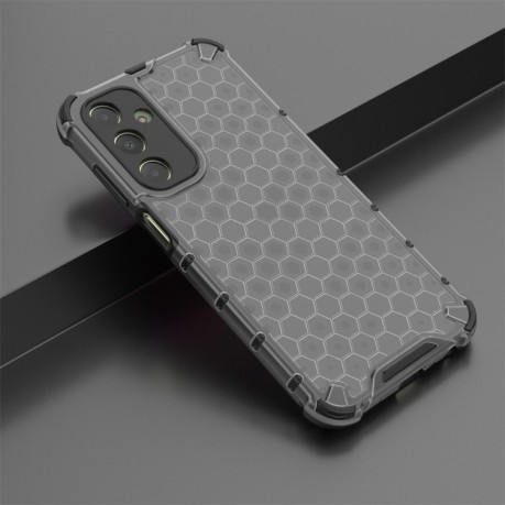 Противоударный чехол Honeycomb на Samsung Galaxy A25 5G - черный