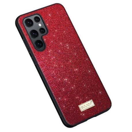 Чохол SULADA Glittery для Samsung Galaxy S24 Ultra 5G - червоний