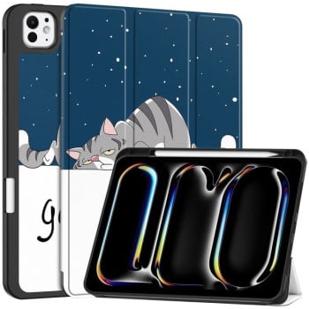 Чохол-книжка Custer Painted для iPad Pro 11 2024 - Cat