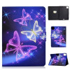 Чехол-книжка Electric Pressed Colored Drawing на iPad Air 10.9 2022/2020 - Starry Sky Butterfly