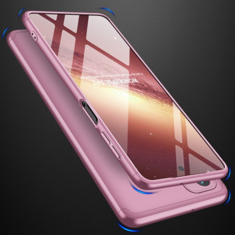 Противоударный чехол GKK Three Stage Splicing на Samsung Galaxy M52 5G - розовое золото