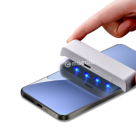 Захисне 3D скло з  УФ лампою Mocolo 9H 3D Full Screen UV для Xiaomi 15 Pro